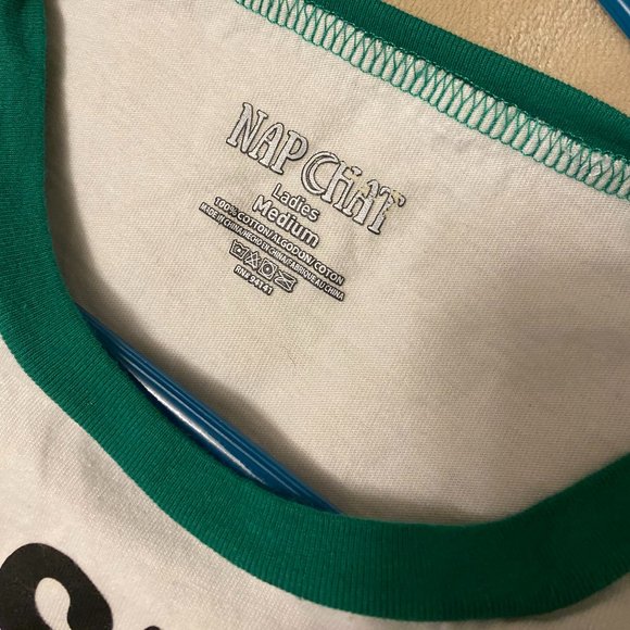 Nap Chat Holiday T-Shirt and Ochenta Flannel Pants - Picture 8 of 14